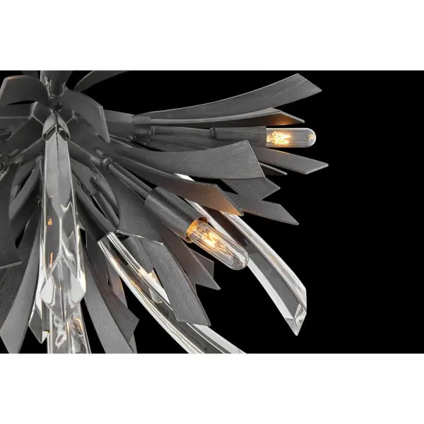 Dramatic Contemporary Statement Piece with Crystal Flourishes - Image 7