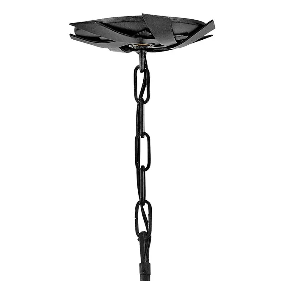 Vida Small Orb Chandelier in Brushed Graphite - Image 9