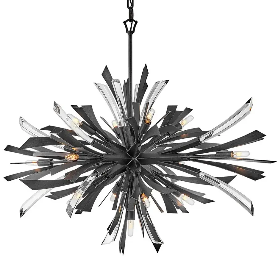 Vida Large Single Tier Chandelier - Image 8