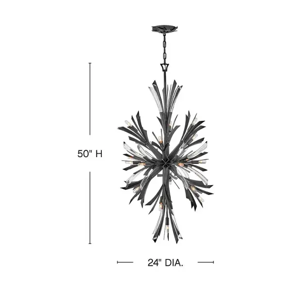 Vida Medium Orb Chandelier - Image 2