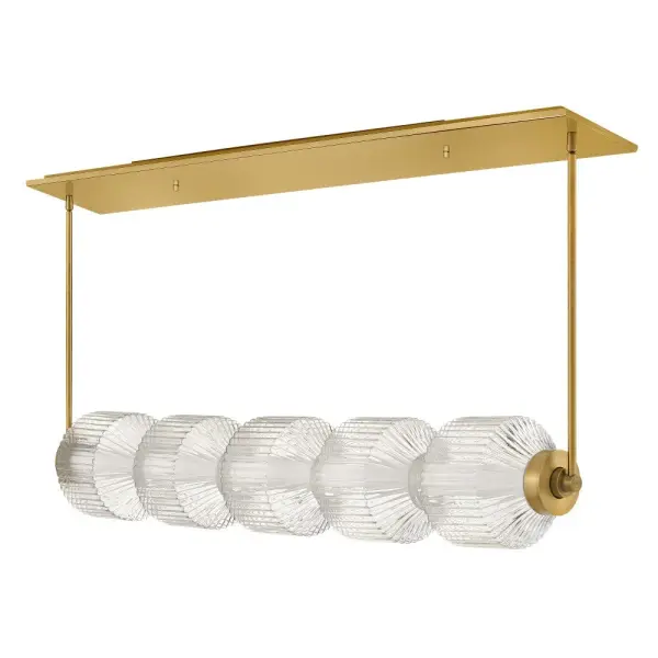 Reign Medium Five Light LED Linear Chandelier - Image 3