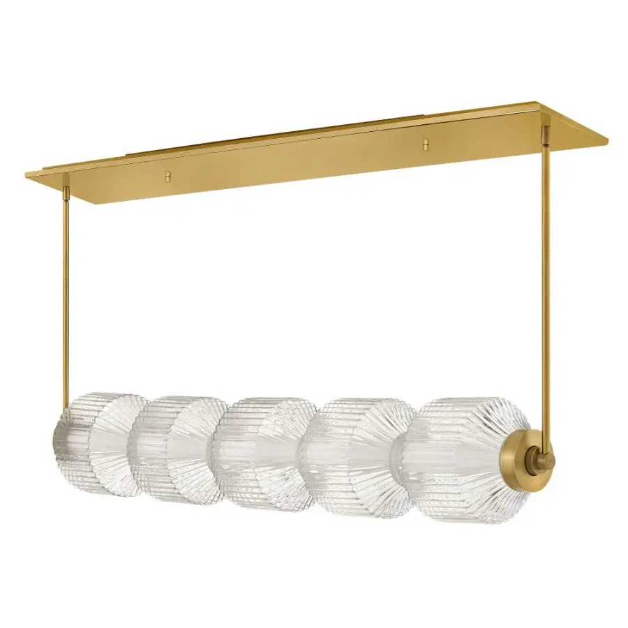 Reign Medium Five Light LED Linear Chandelier - Image 3