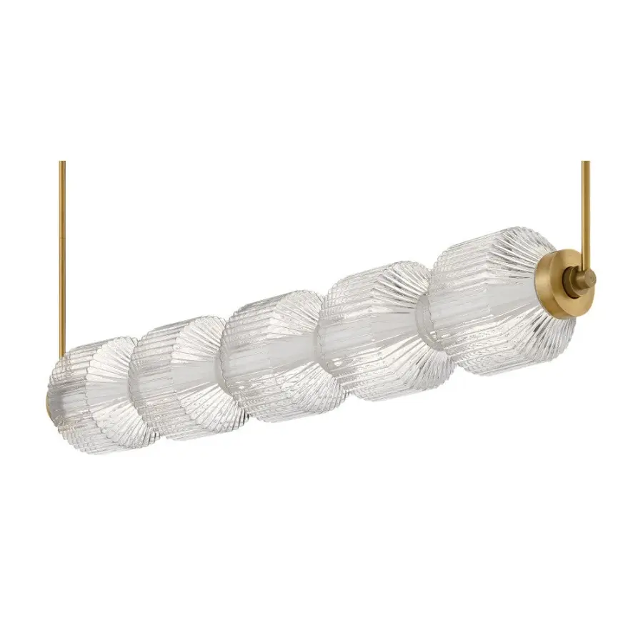Reign Medium Five Light LED Linear Chandelier - Image 5