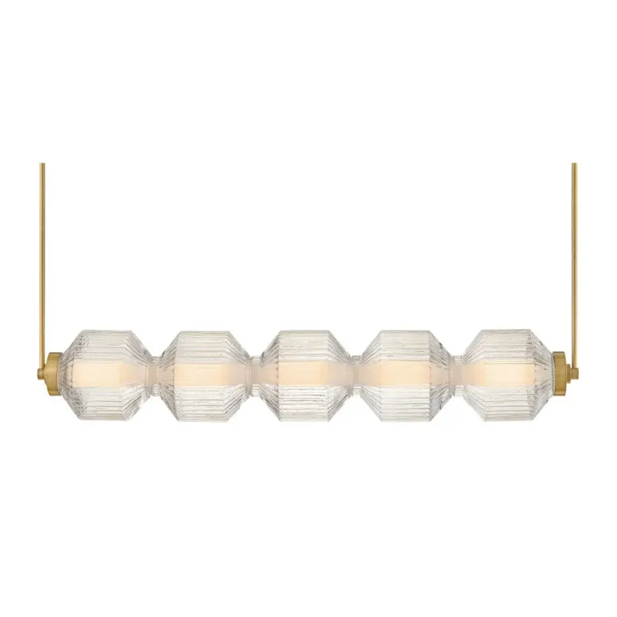 Reign Medium Five Light LED Linear Chandelier - Image 6