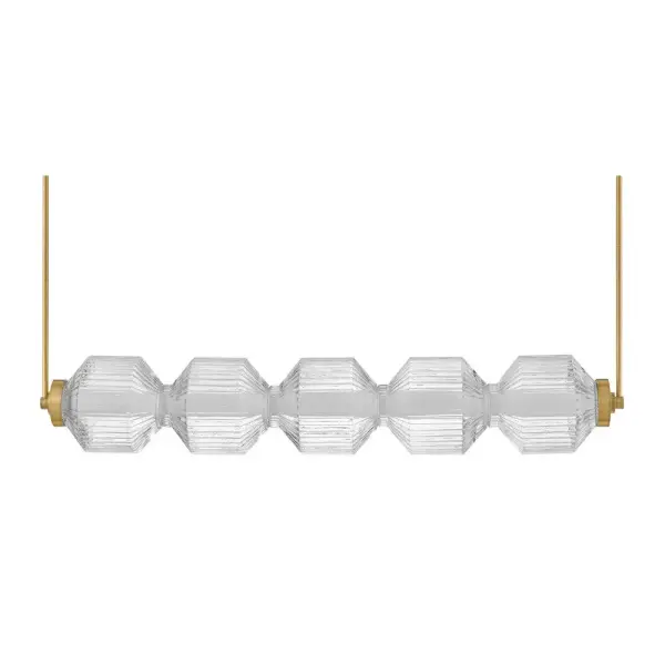 Reign Medium Five Light LED Linear Chandelier - Image 7