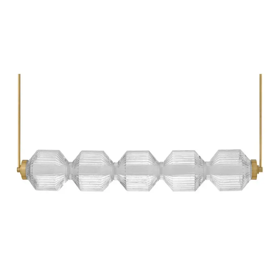Reign Medium Five Light LED Linear Chandelier - Image 7