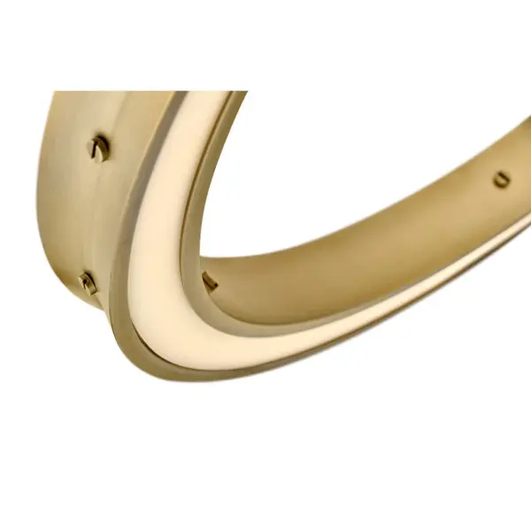 Althea Medium Chandelier in Lacquered Brass - Image 6