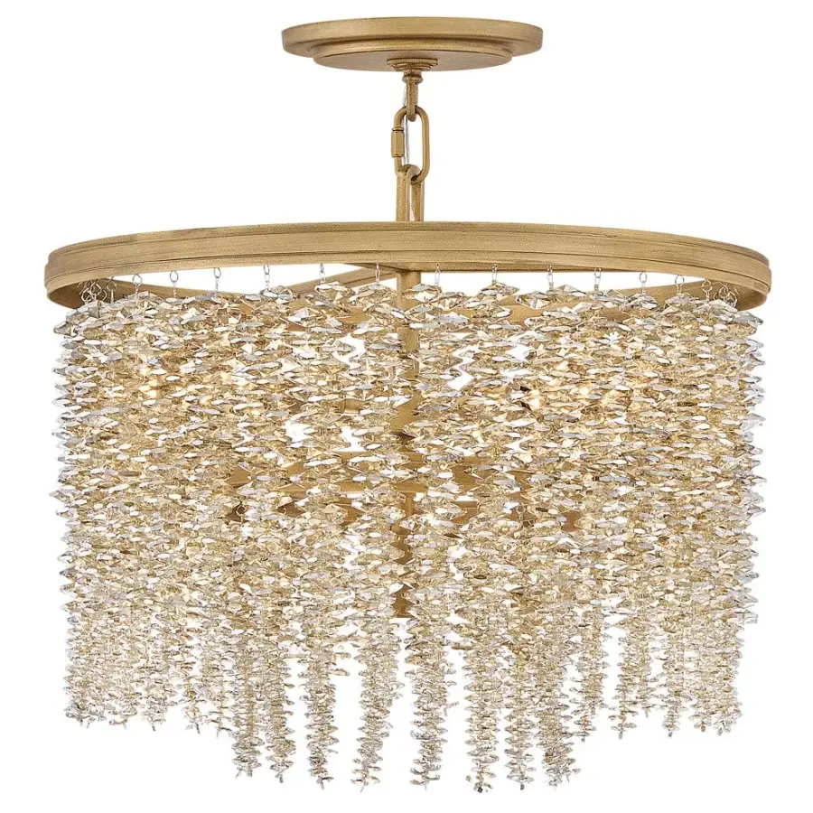 Rubina Crystal Semi-Flush Mount - Image 4