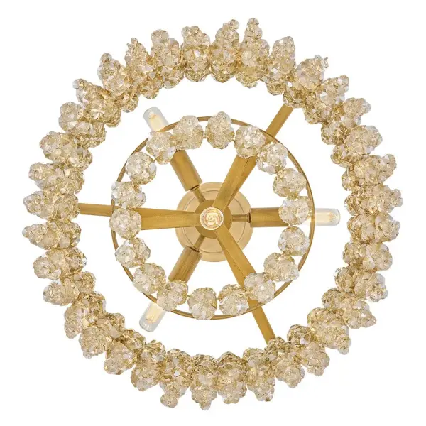 Rubina Crystal Semi-Flush Mount - Image 8