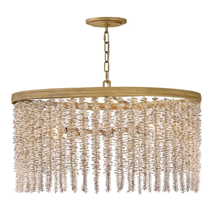 Rubina Medium Convertible Crystal Chandelier - Image 1