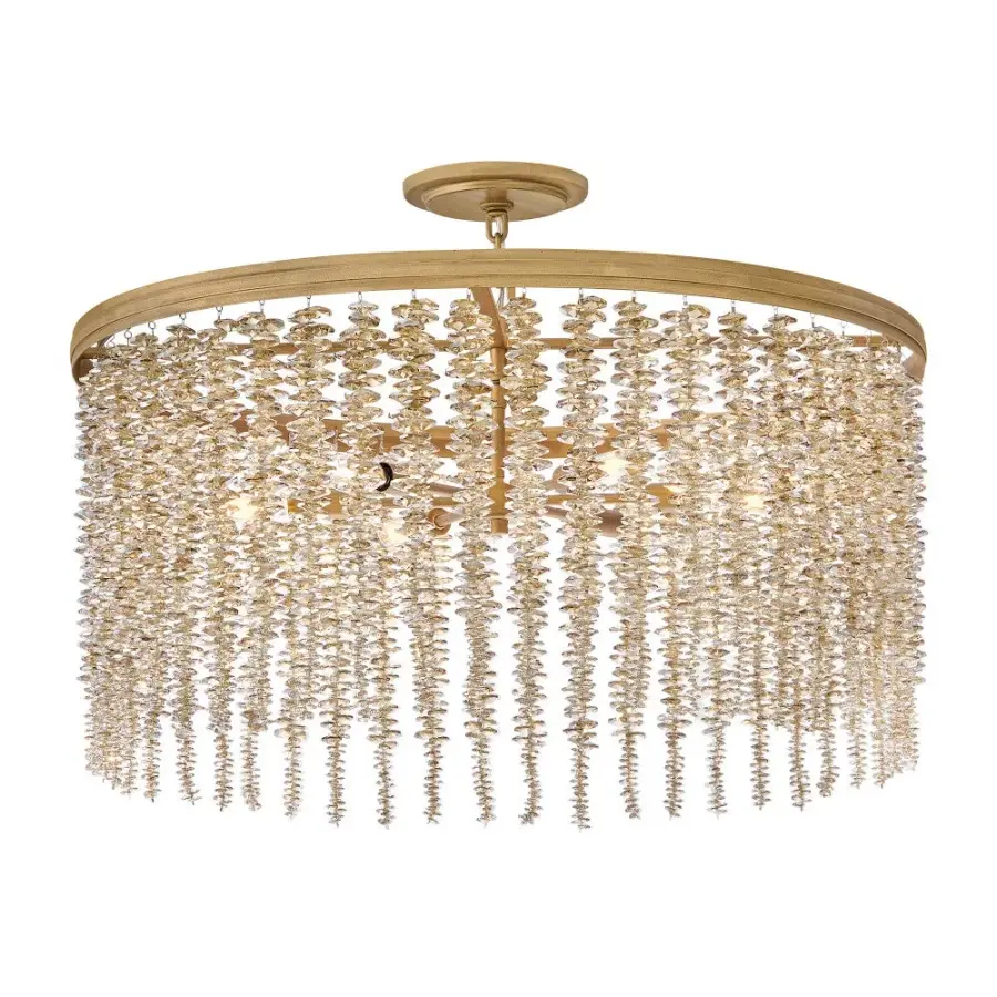 Rubina Medium Convertible Crystal Chandelier - Image 4