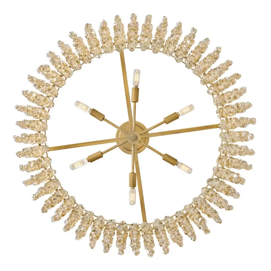 Rubina Medium Convertible Crystal Chandelier - Image 7