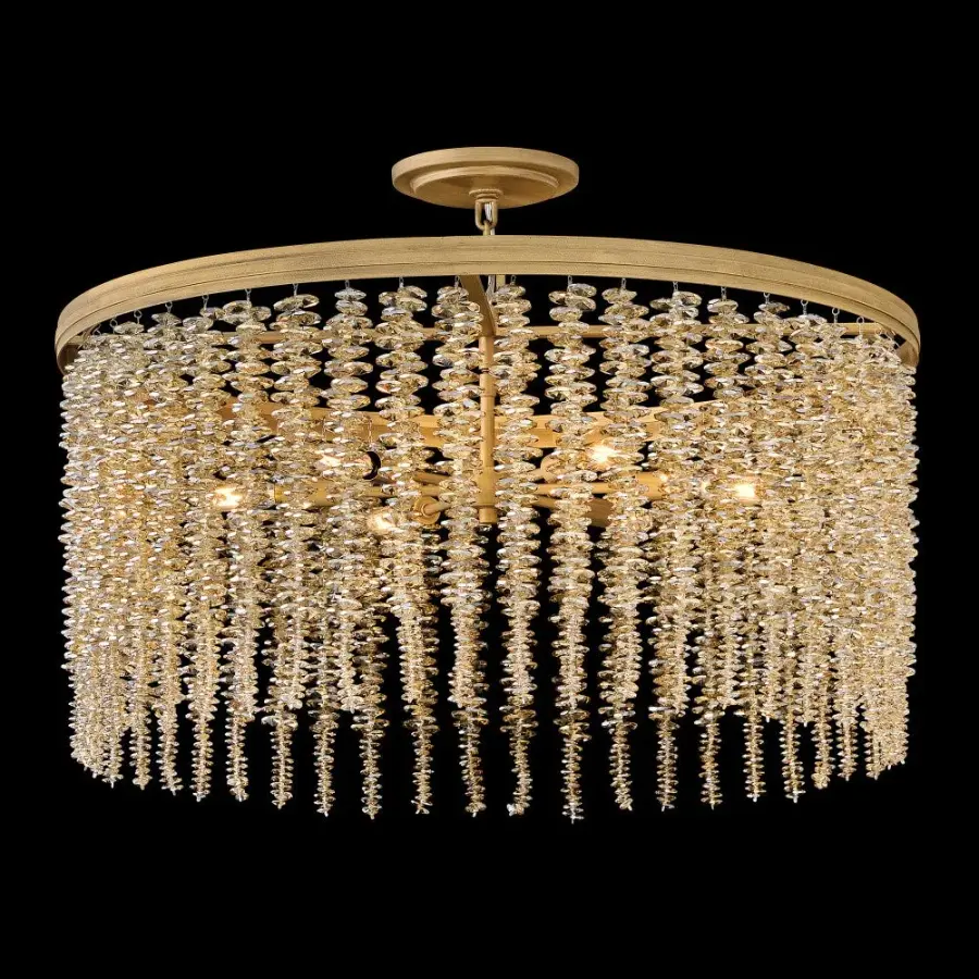 Rubina Medium Convertible Crystal Chandelier - Image 8