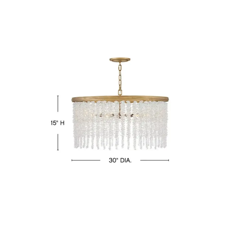 Rubina Medium Crystal Chandelier - Image 2