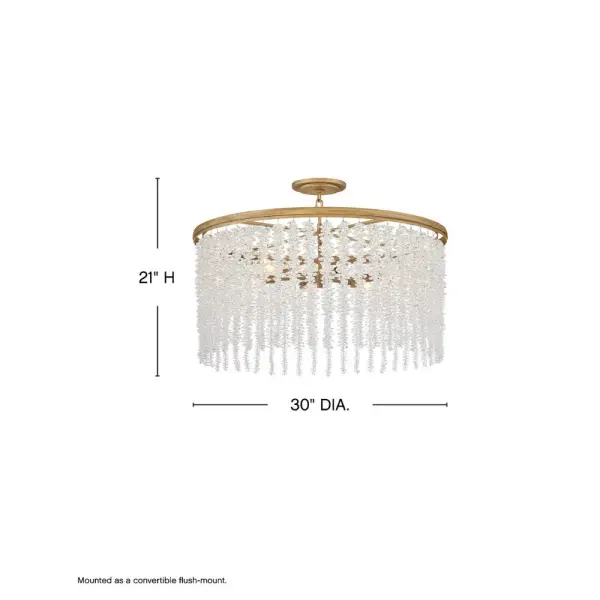 Rubina Medium Crystal Chandelier - Image 3