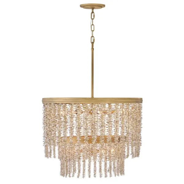 Rubina Medium Convertible Crystal Chandelier - Image 1