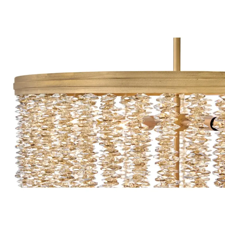 Rubina Medium Convertible Crystal Chandelier - Image 4