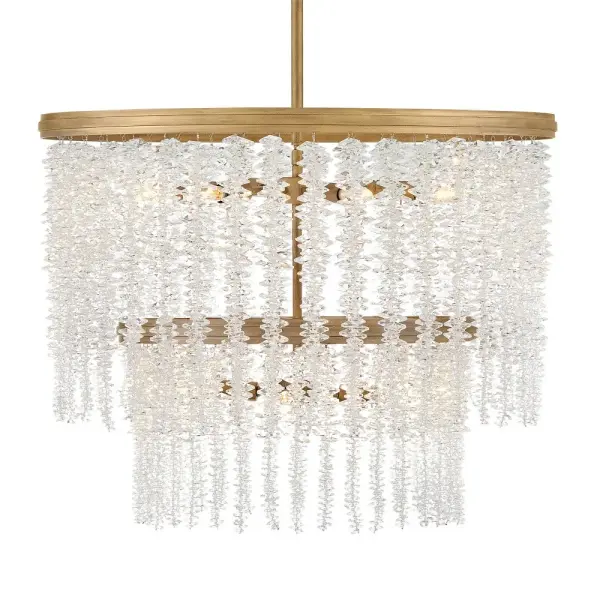 Rubina Medium Convertible Crystal Chandelier - Image 1