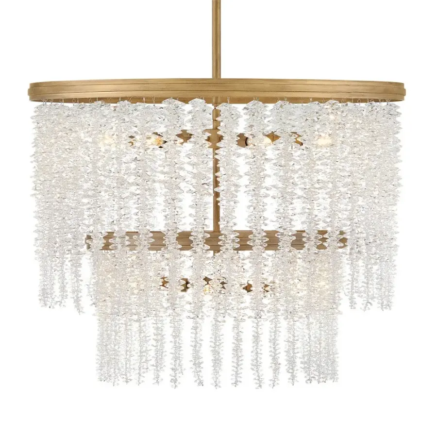 Rubina Medium Convertible Crystal Chandelier - Image 1