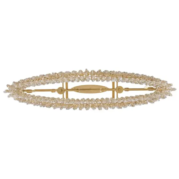 Rubina Six Light Linear Crystal Chandelier - Image 9