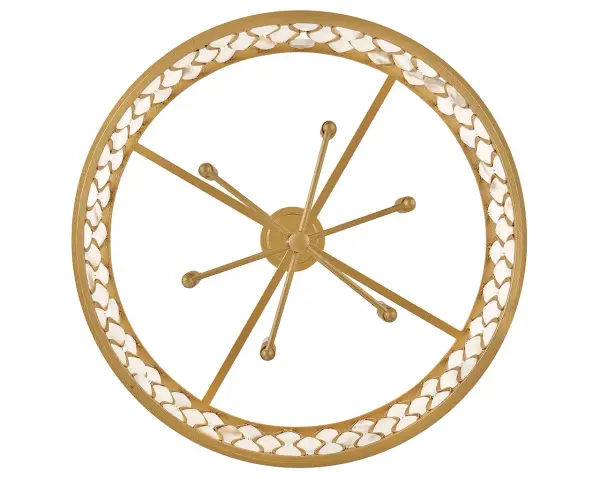 Estie Medium Chandelier in Piastra Gold - Image 6