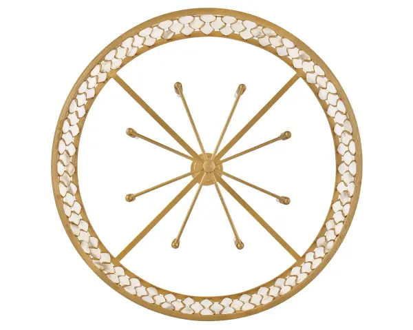 Estie Large Chandelier in Piastra Gold - Image 6