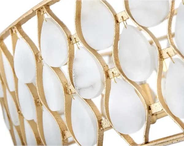 Estie Large Chandelier in Piastra Gold - Image 7