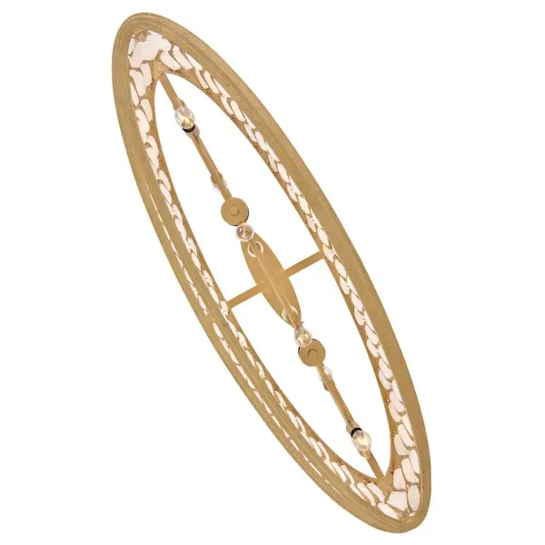 Estie Medium Ten Light Linear Chandelier - Image 8