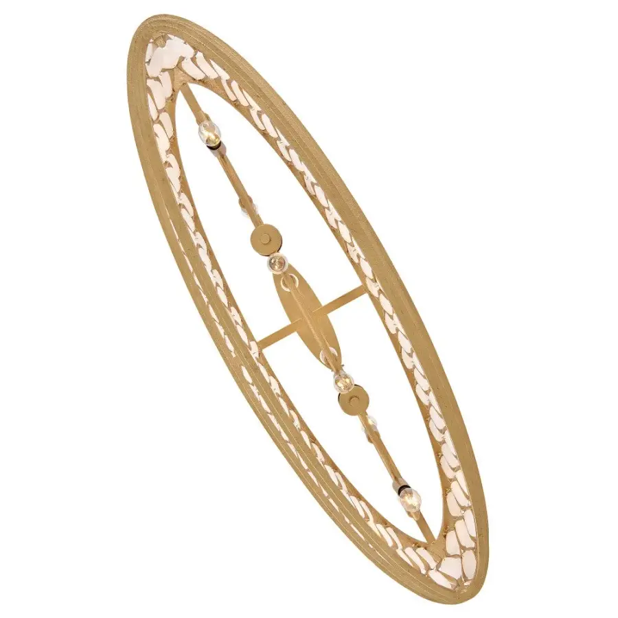 Estie Medium Ten Light Linear Chandelier - Image 8