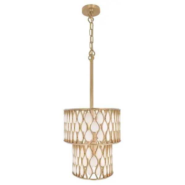 Estie Medium Ten Light Linear Chandelier - Image 9