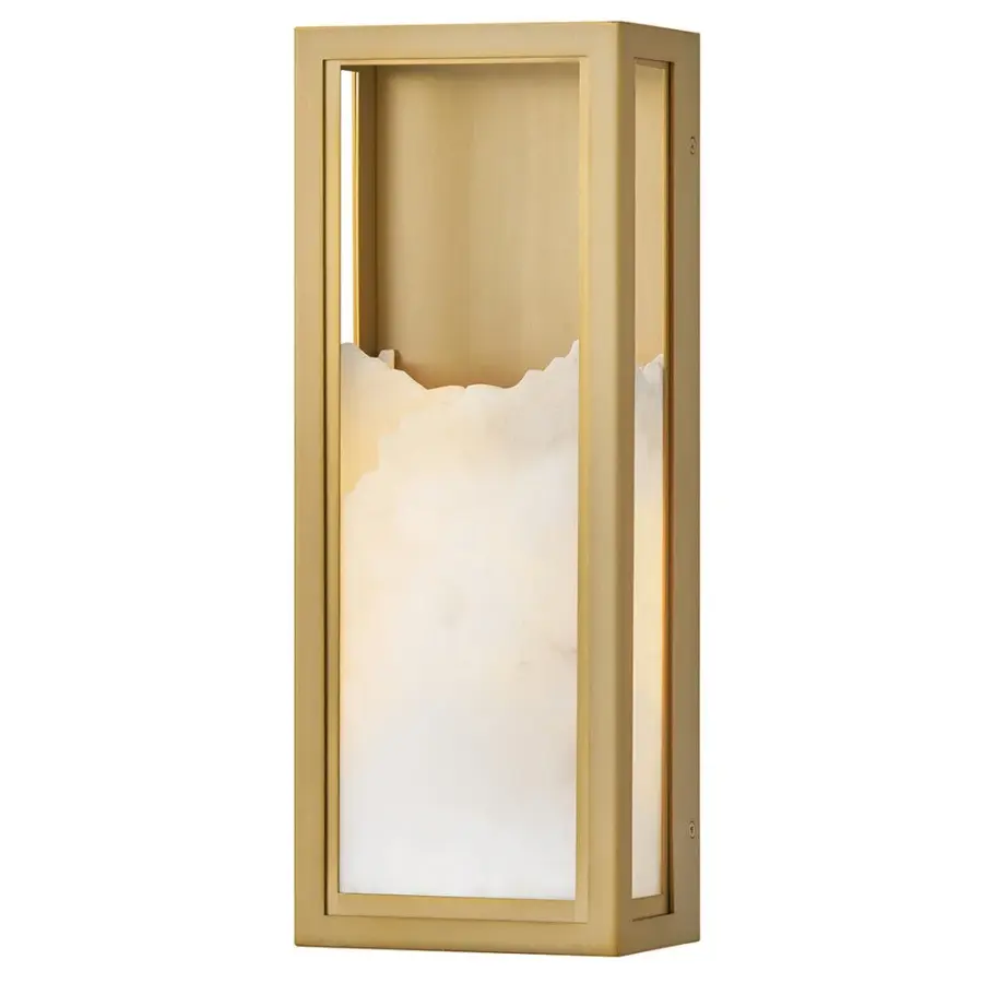 Veleta Large Single Light Sconce in Lacquered Brass - Image 1