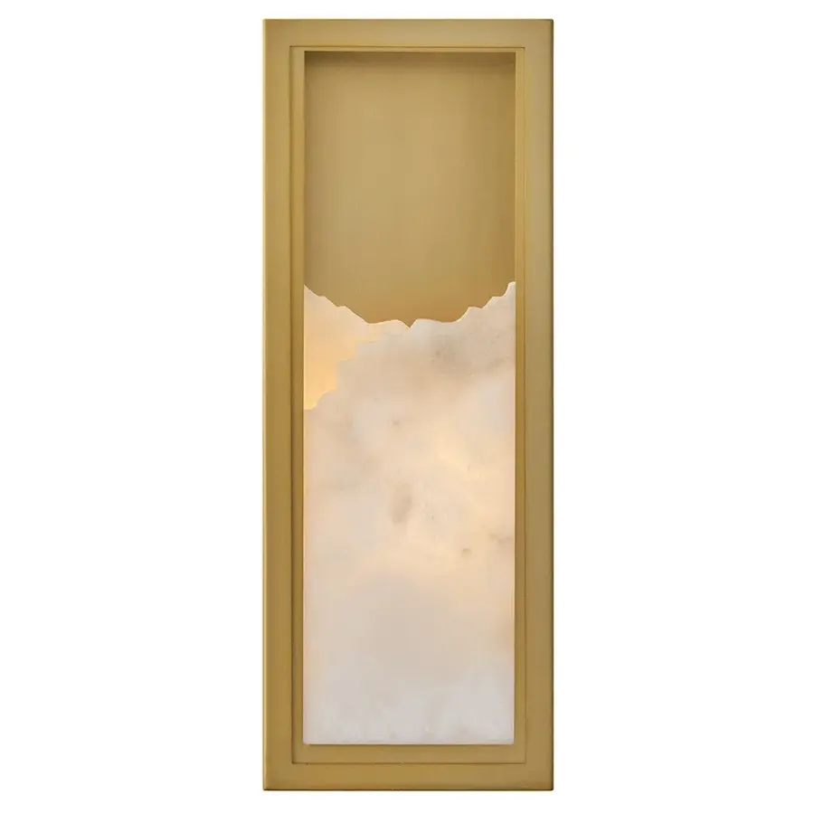 Veleta Large Single Light Sconce in Lacquered Brass - Image 5