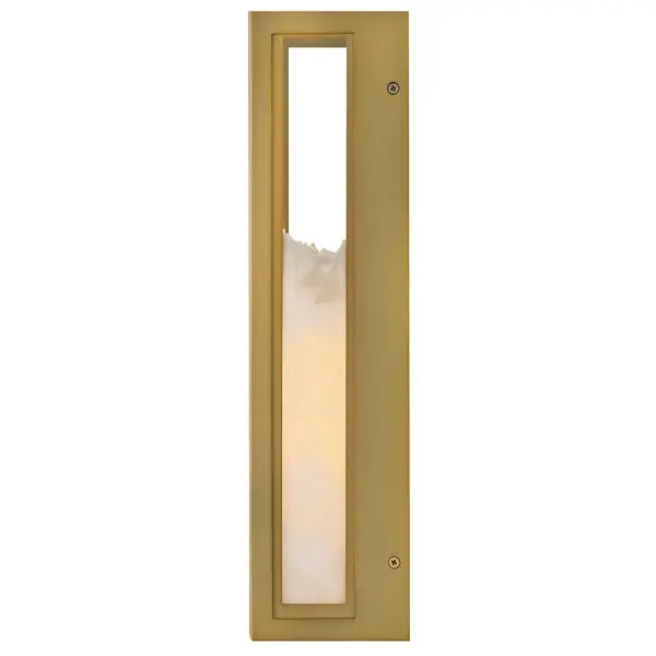 Veleta Large Single Light Sconce in Lacquered Brass - Image 7