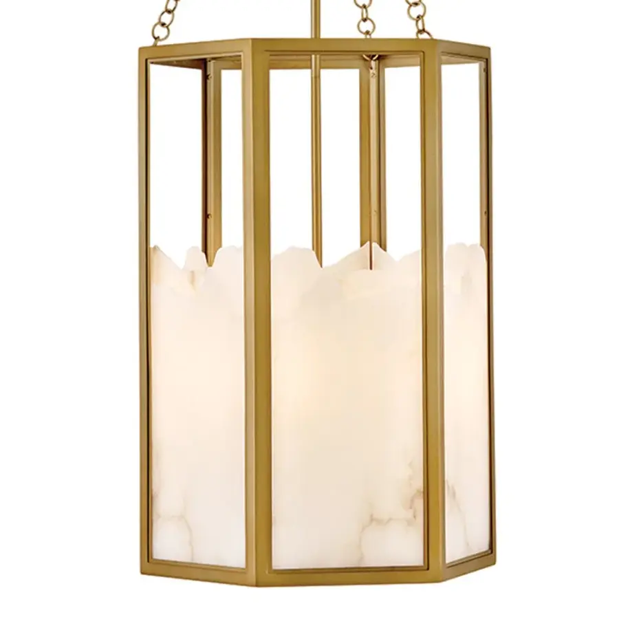 Veleta Medium Chandelier in Lacquered Brass - Image 3