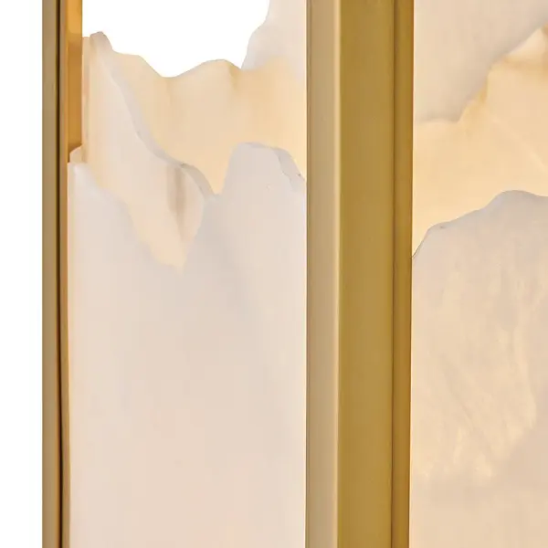 Veleta Medium Chandelier in Lacquered Brass - Image 4