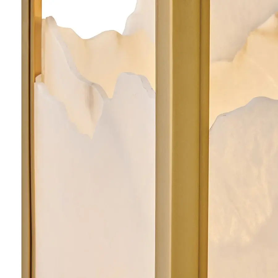 Veleta Medium Chandelier in Lacquered Brass - Image 4