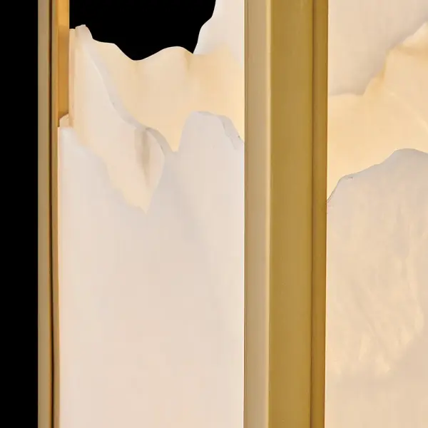 Veleta Medium Chandelier in Lacquered Brass - Image 5