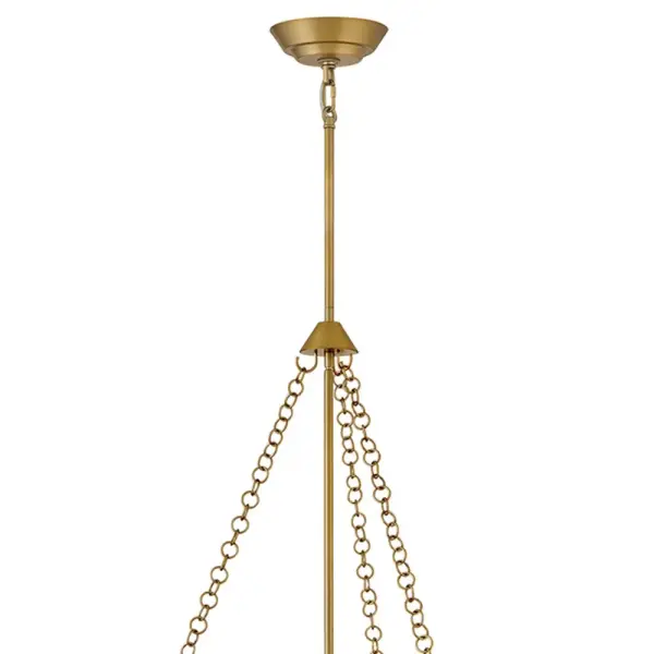 Veleta Medium Chandelier in Lacquered Brass - Image 6