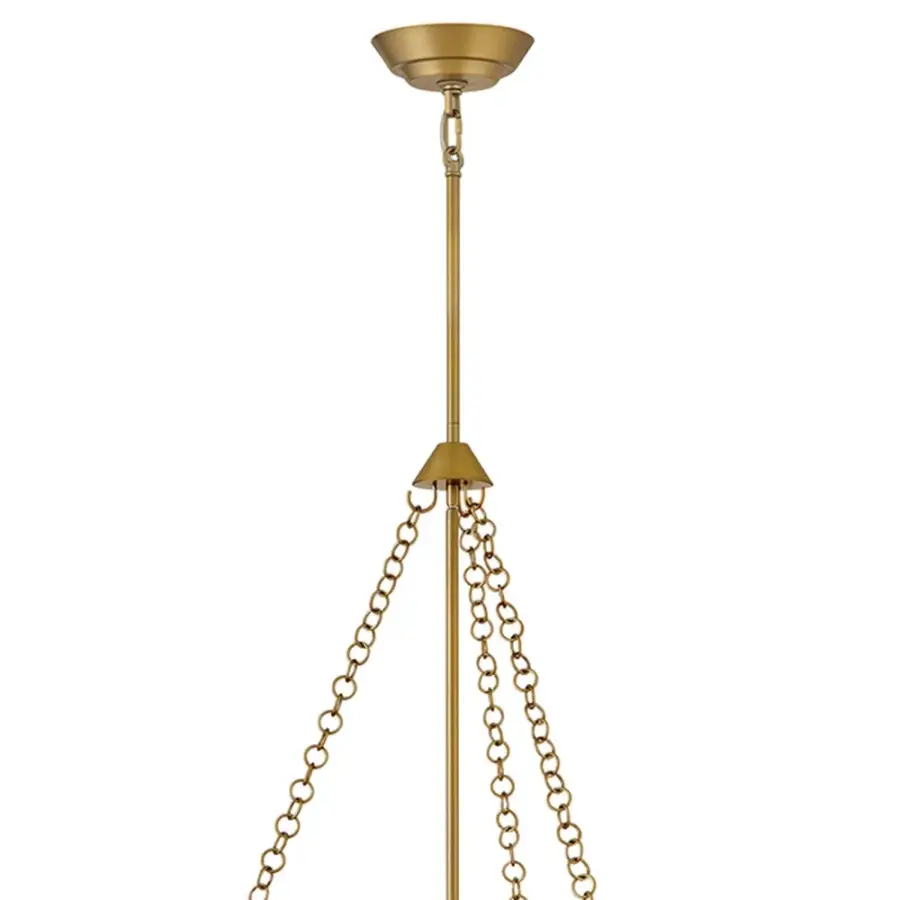 Veleta Medium Chandelier in Lacquered Brass - Image 6