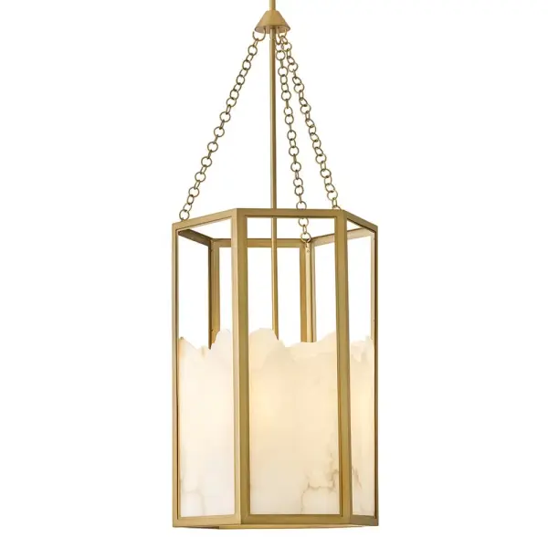 Veleta Medium Chandelier in Lacquered Brass - Image 9