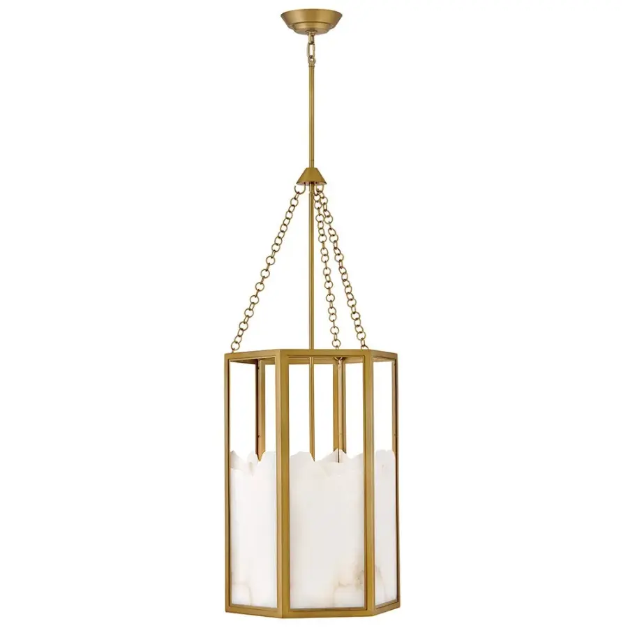 Veleta Medium Chandelier in Lacquered Brass - Image 10