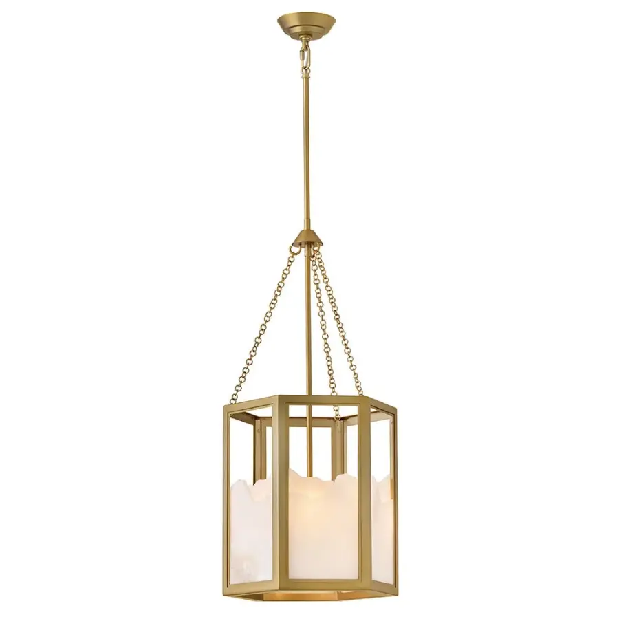 Veleta Medium Pendant in Lacquered Brass - Image 1