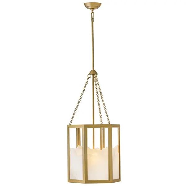Veleta Medium Pendant in Lacquered Brass - Image 11