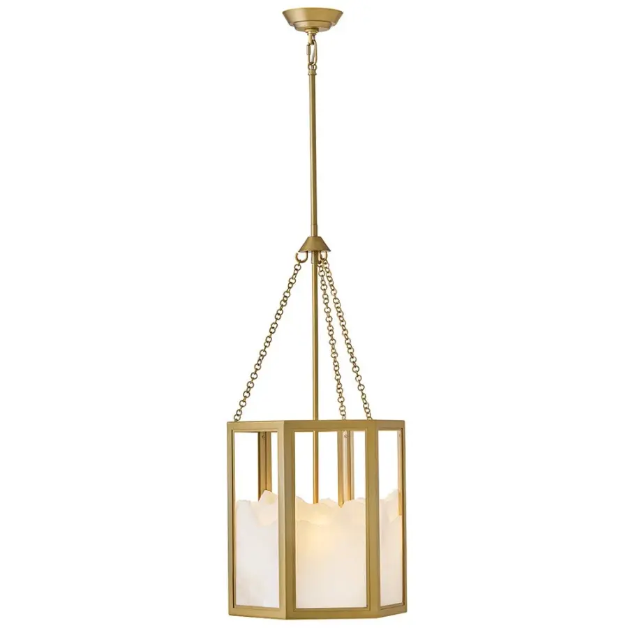 Veleta Medium Pendant in Lacquered Brass - Image 11