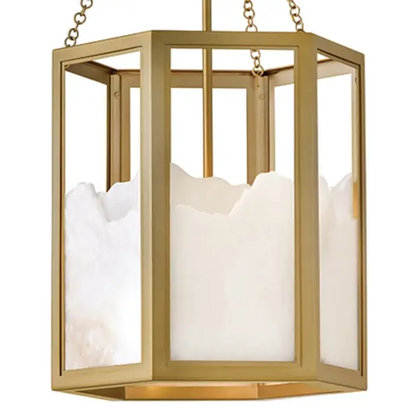 Veleta Medium Pendant in Lacquered Brass - Image 12