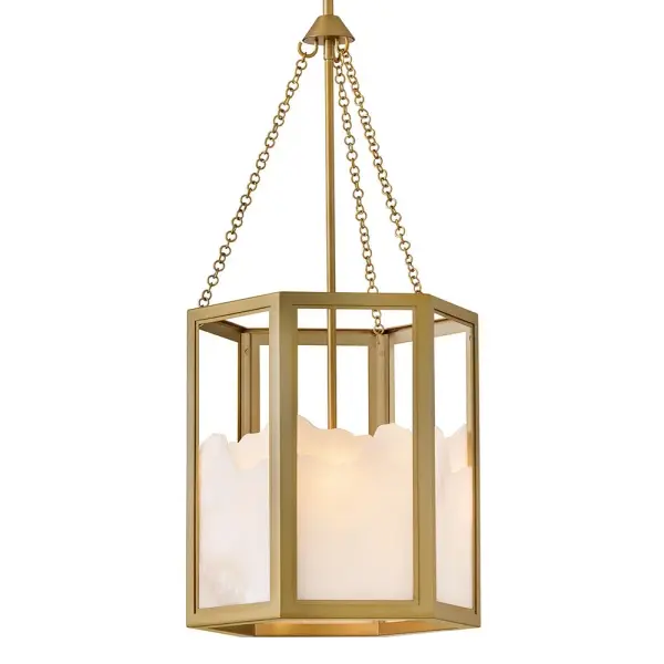 Veleta Medium Pendant in Lacquered Brass - Image 3
