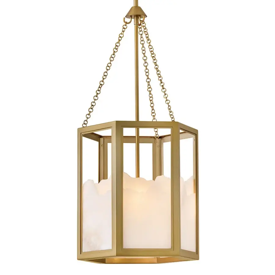 Veleta Medium Pendant in Lacquered Brass - Image 3