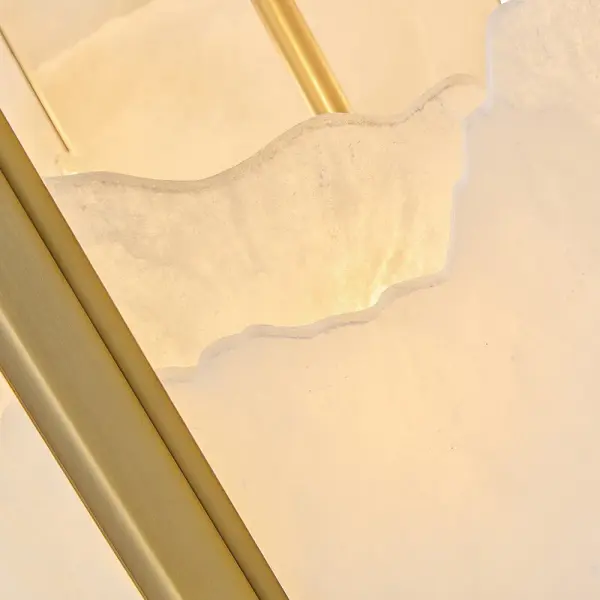 Veleta Medium Pendant in Lacquered Brass - Image 6
