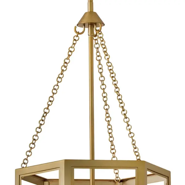 Veleta Medium Pendant in Lacquered Brass - Image 7