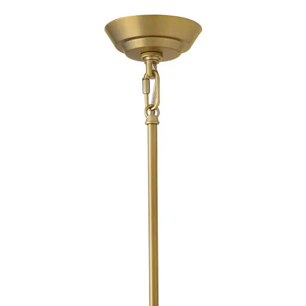 Veleta Medium Pendant in Lacquered Brass - Image 8